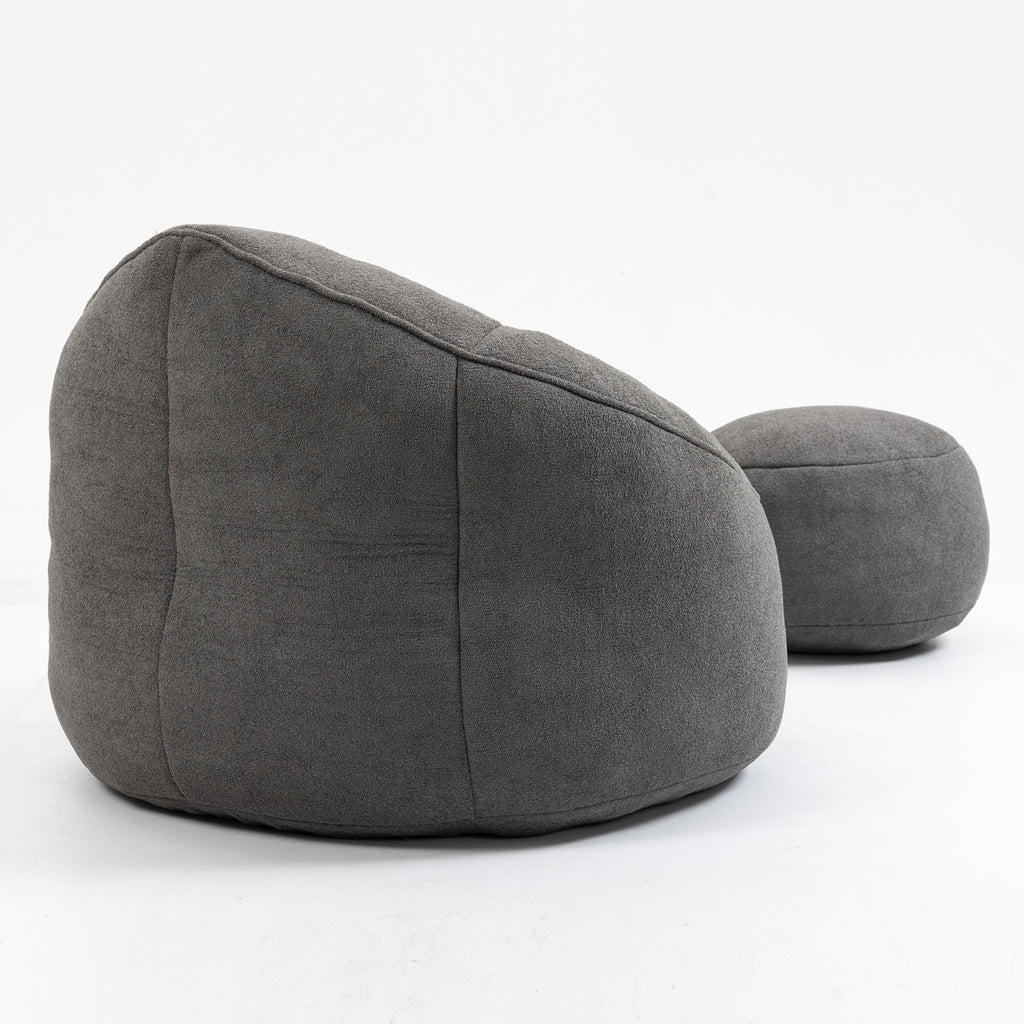 Bean Bag Sofa Chair High Pressure Foam  With Padded Foam Padding