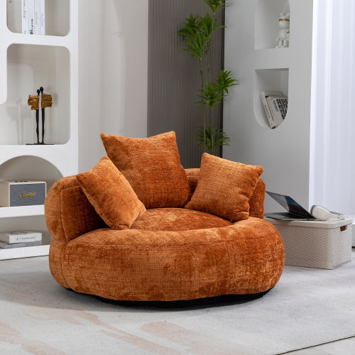 COOLMORE Lazy Sofa Durable Comfort Lounger High Back Bean Bag Chair Couch With Three Pillows For Adults And Kids, Indoor & Outdoor, Single Gaming Sofa Chair For Bedroom,Office