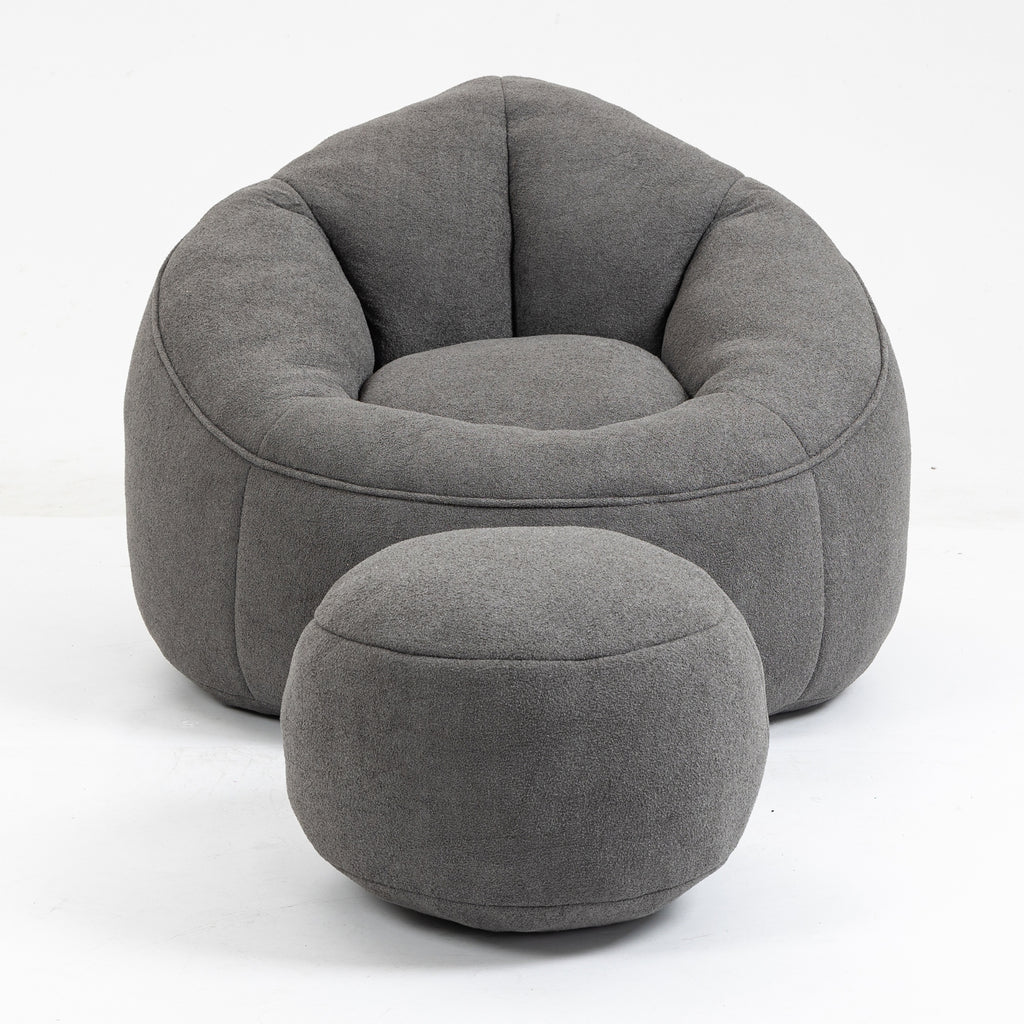 Bean Bag Sofa Chair High Pressure Foam  With Padded Foam Padding