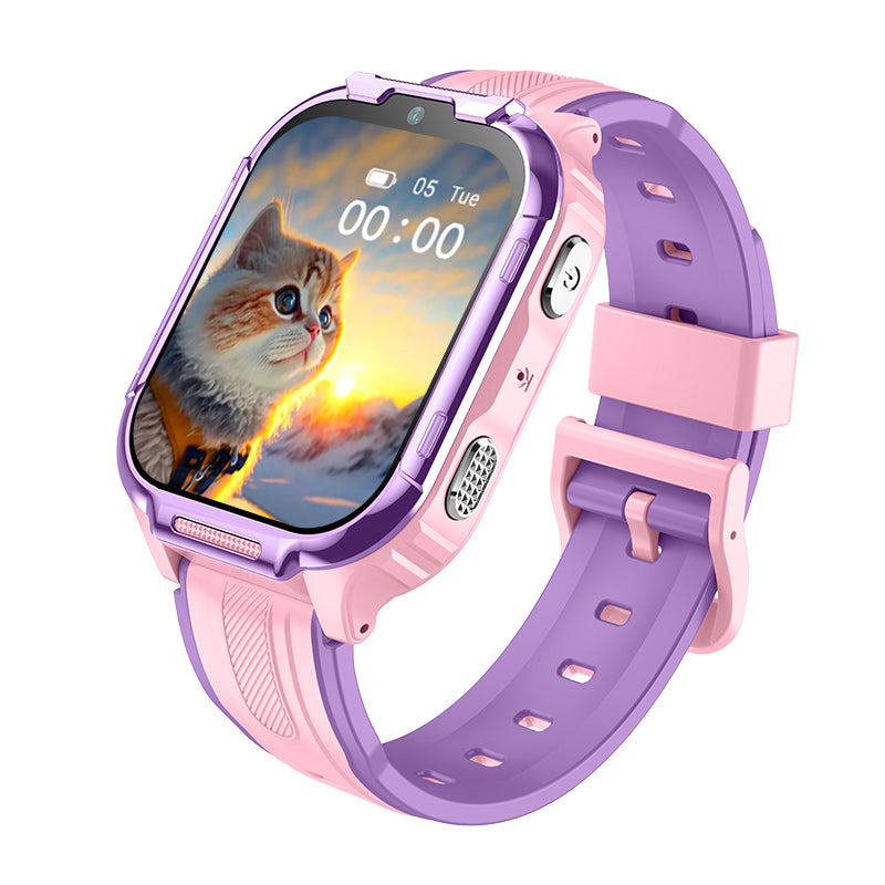4G Kids Smart Watch With GPS Tracker, Video Call, SOS Safety Alert, WiFi Positioning, Camera, Sleep Monitor Pedometer Smartwatch For Boys And Girls