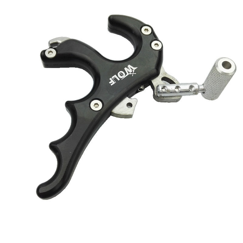 Bow And Arrow Accessories Cam Bow Four-finger Grip Metal Release Aid
