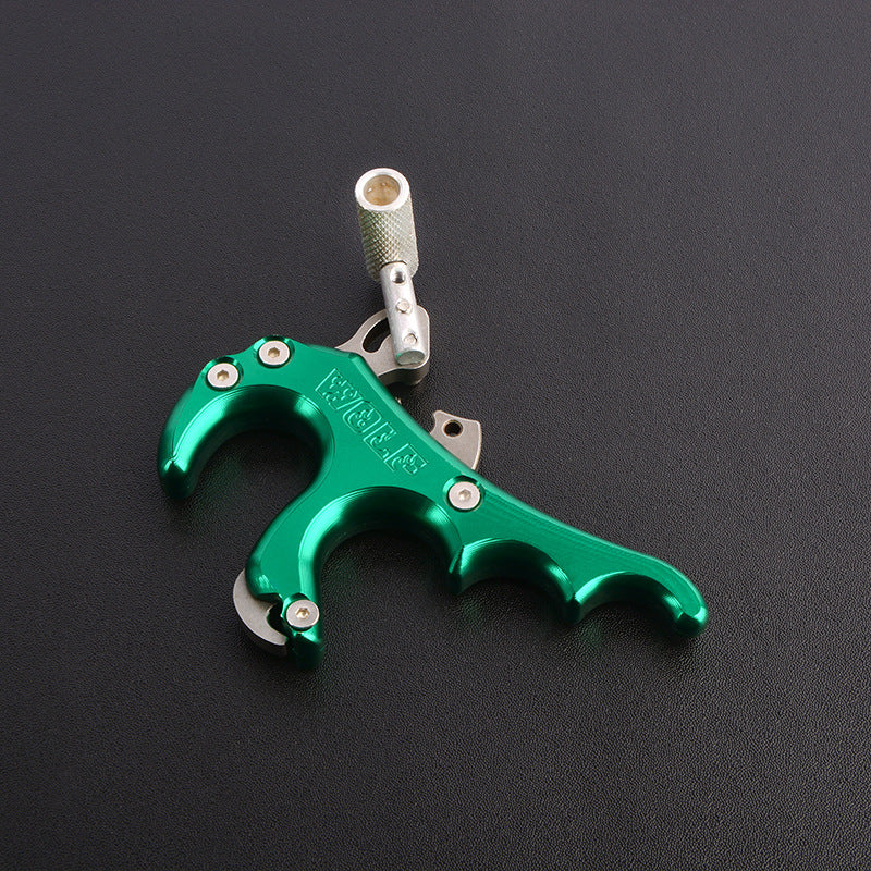 Bow And Arrow Accessories Cam Bow Four-finger Grip Metal Release Aid